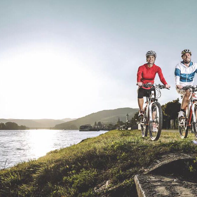 Danube Cycle Path near Krems