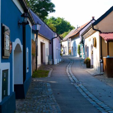 Die Kellergasse in Höbenbach