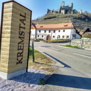 Ruins at Senftenberg in the Kremstal